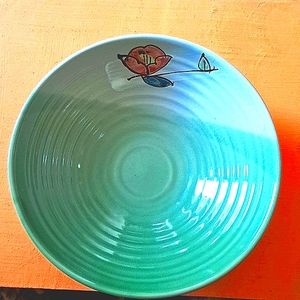 WCL Pottery 10 inch Asian Serving Bowl. Gorgeous.